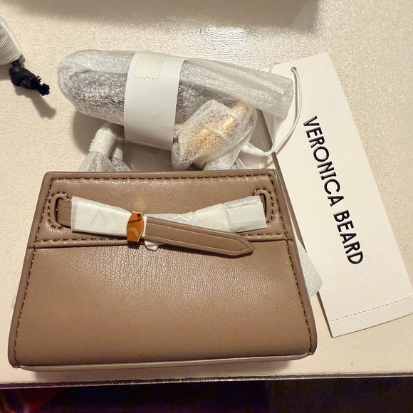 Veronica Beard Bark Multi Leather Bag Charm - Picture 2 of 4